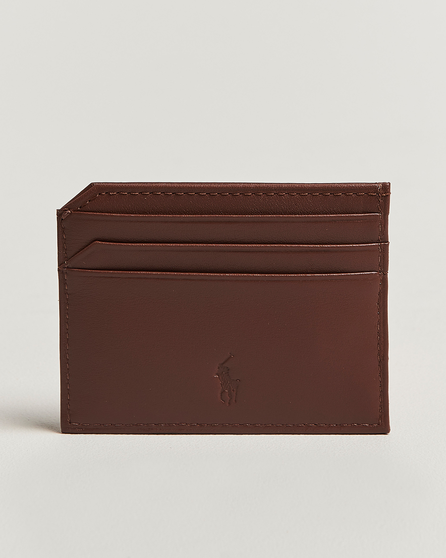 Mies | Lompakot | Polo Ralph Lauren | Polo Ralph LaurenSmooth Leather Card CaseSaddle