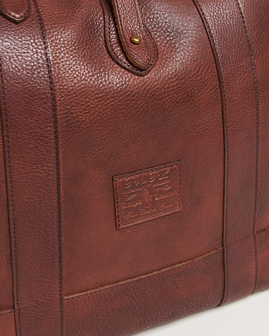 Mies | Polo Ralph Lauren Leather Tote Bag British Tan | Polo Ralph Lauren | Leather Tote Bag British Tan