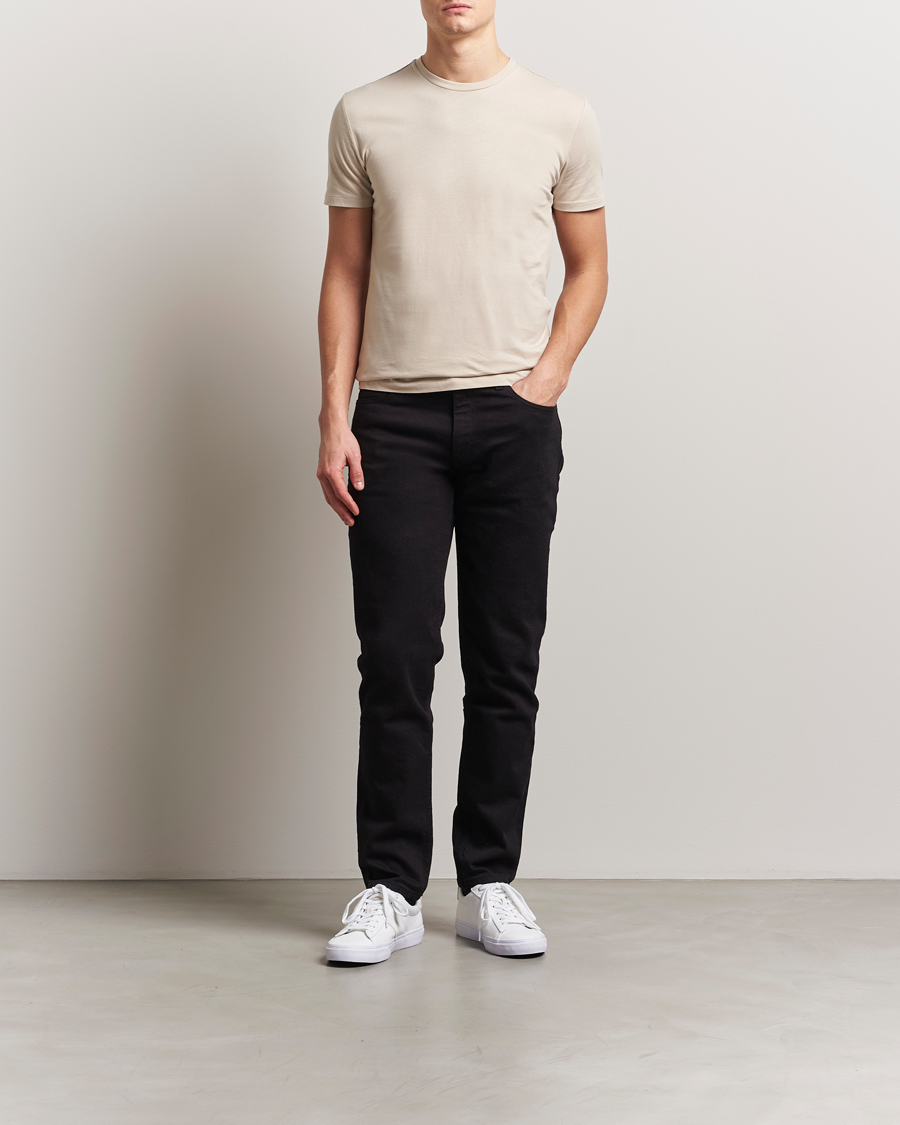 Mies | T-paidat | Polo Ralph Lauren | 3-Pack Crew Neck T-Shirt Grey/Beige/Black