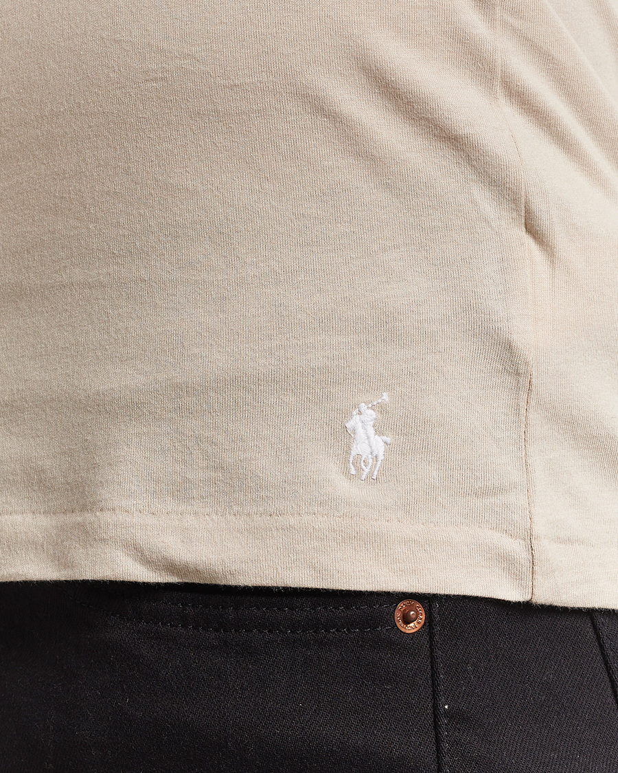 Mies | T-paidat | Polo Ralph Lauren | 3-Pack Crew Neck T-Shirt Grey/Beige/Black