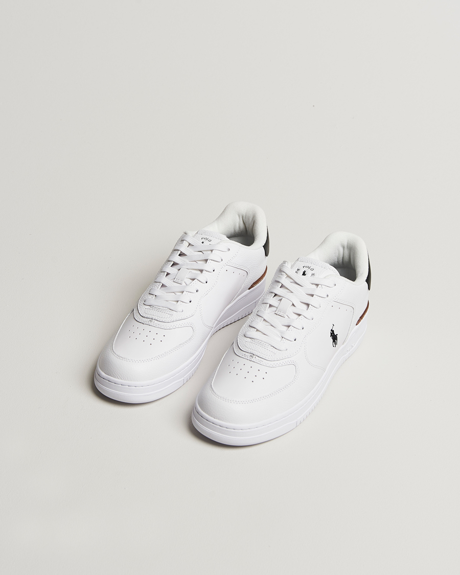 Mies | Tennarit | Polo Ralph Lauren | Masters Court Sneakers White/Black