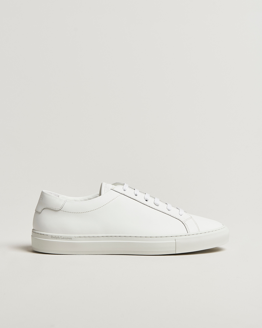 Mies | Tennarit | Polo Ralph Lauren | Jermain Lux Leather Sneaker White