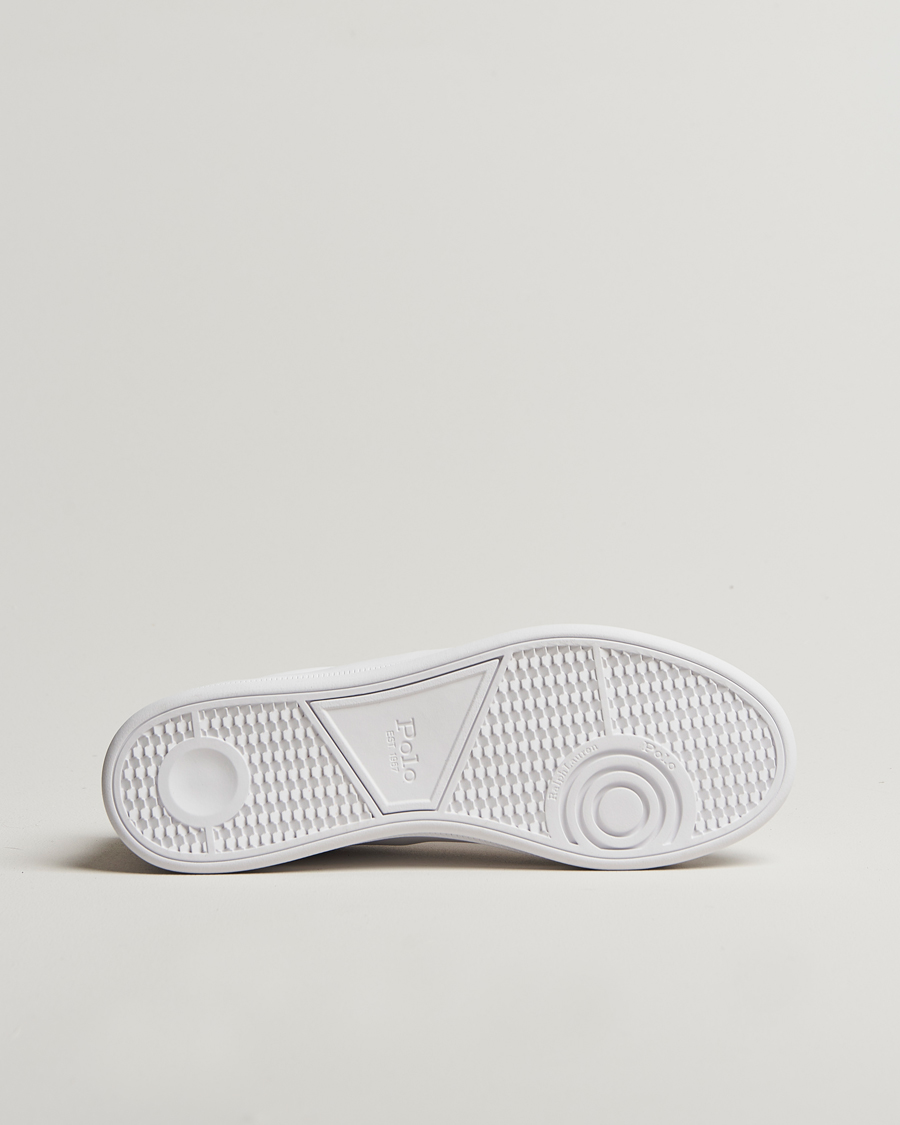 Mies | Polo Ralph Lauren Heritage Court II Sneaker White/Grey | Polo Ralph Lauren | Heritage Court II Sneaker White/Grey