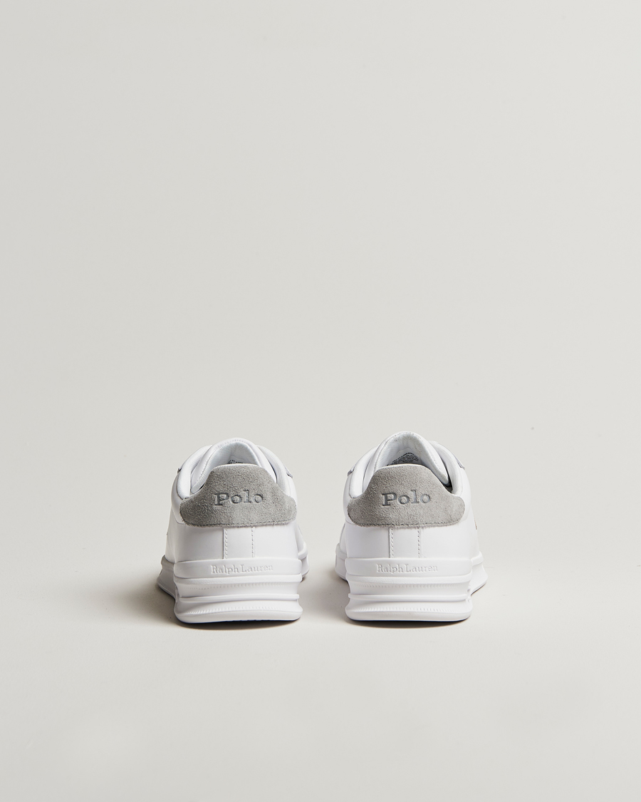 Mies | Polo Ralph Lauren Heritage Court II Sneaker White/Grey | Polo Ralph Lauren | Heritage Court II Sneaker White/Grey