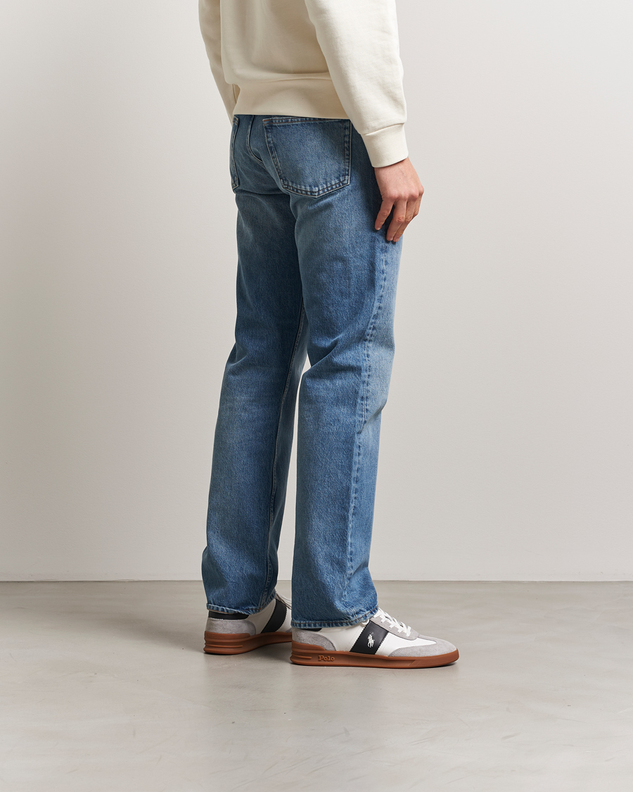 Mies | Tennarit | Polo Ralph Lauren | Aera Leather/Suede Sneaker White/Grey