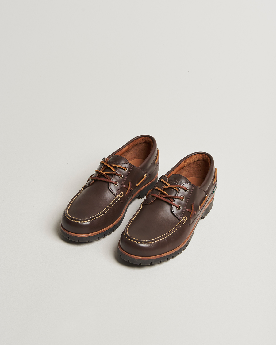 Mies | Purjehduskengät | Polo Ralph Lauren | Ranger Leather Boat Shoe Dark Brown
