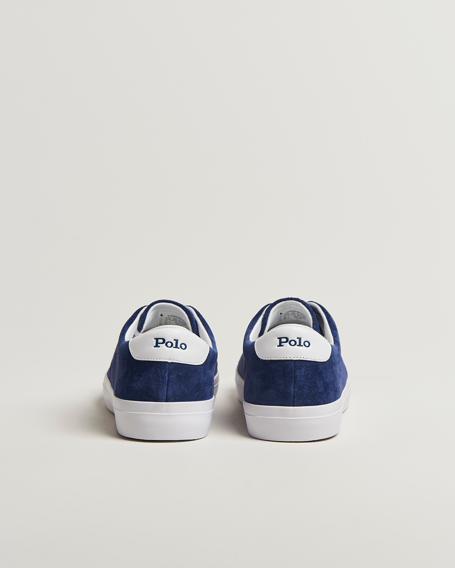 Mies | Polo Ralph Lauren Longwood Suede Sneaker Navy | Polo Ralph Lauren | Longwood Suede Sneaker Navy