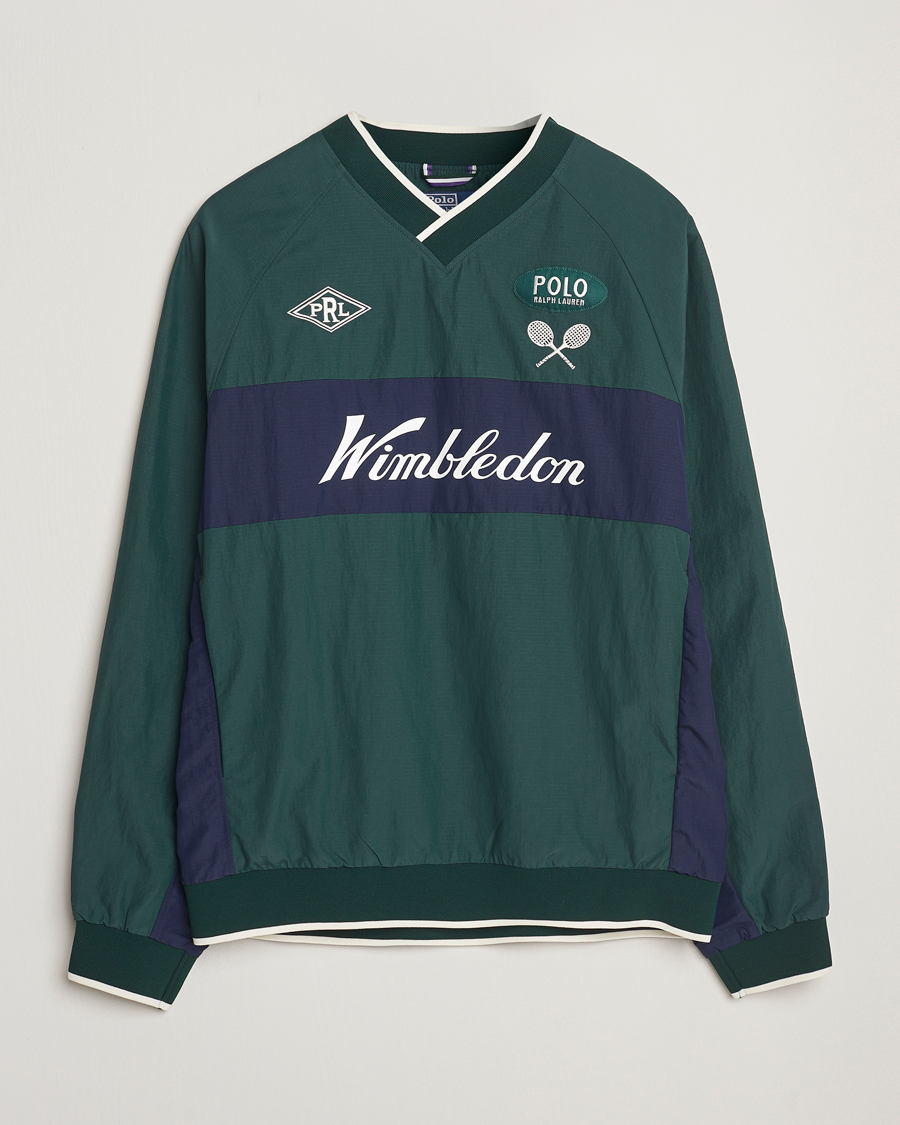 Mies | Puserot | Polo Ralph Lauren | Wimbledon Tennis Pullover Moss Agate/Refined Navy