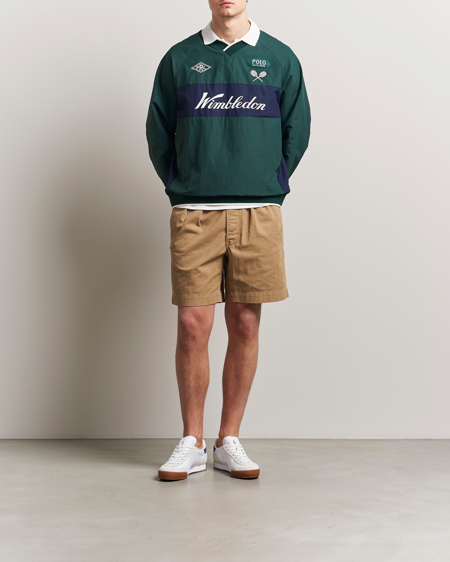 Mies | Puserot | Polo Ralph Lauren | Wimbledon Tennis Pullover Moss Agate/Refined Navy