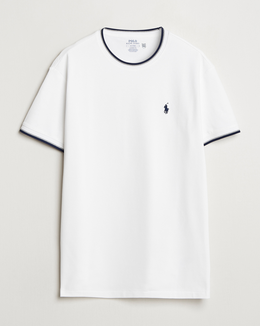 Mies | T-paidat | Polo Ralph Lauren | Mesh Polo T-Shirt White