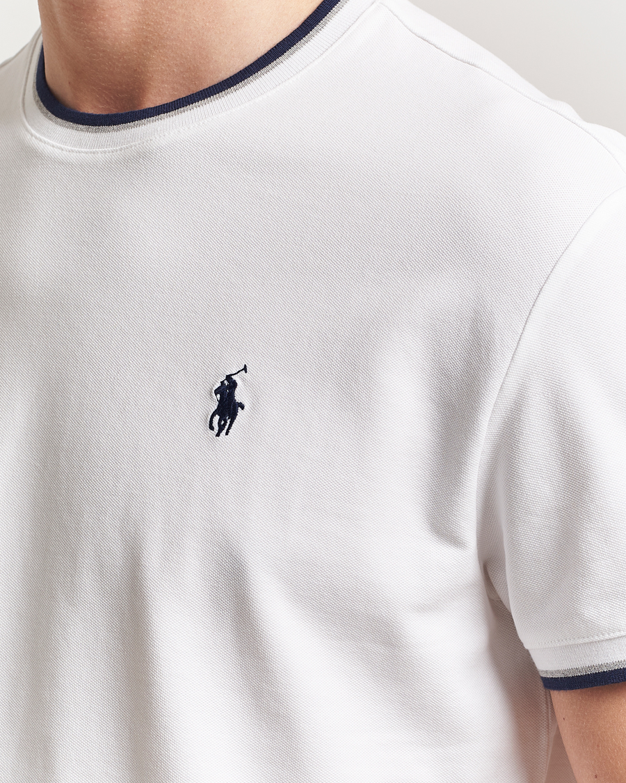 Mies | T-paidat | Polo Ralph Lauren | Mesh Polo T-Shirt White