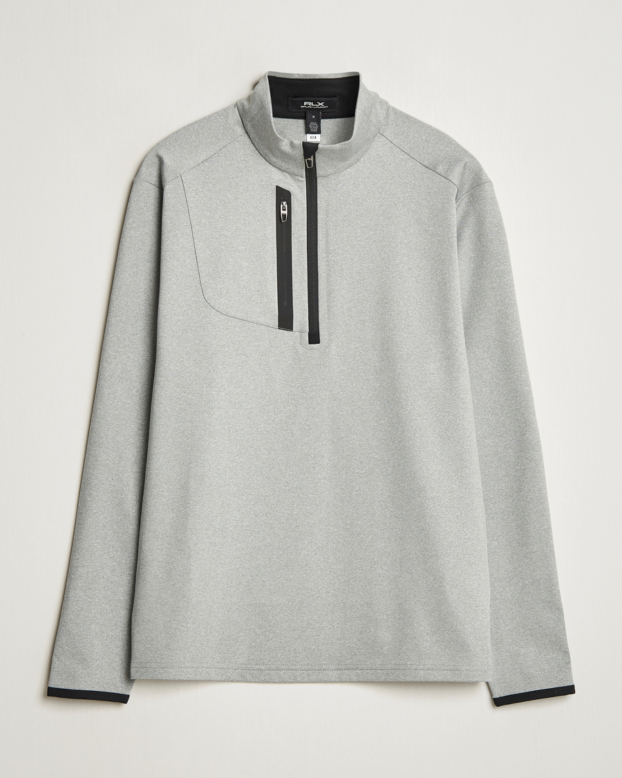 Mies | Golfvaatteet | RLX Ralph Lauren | Luxury Jersey Half Zip Andover Heather