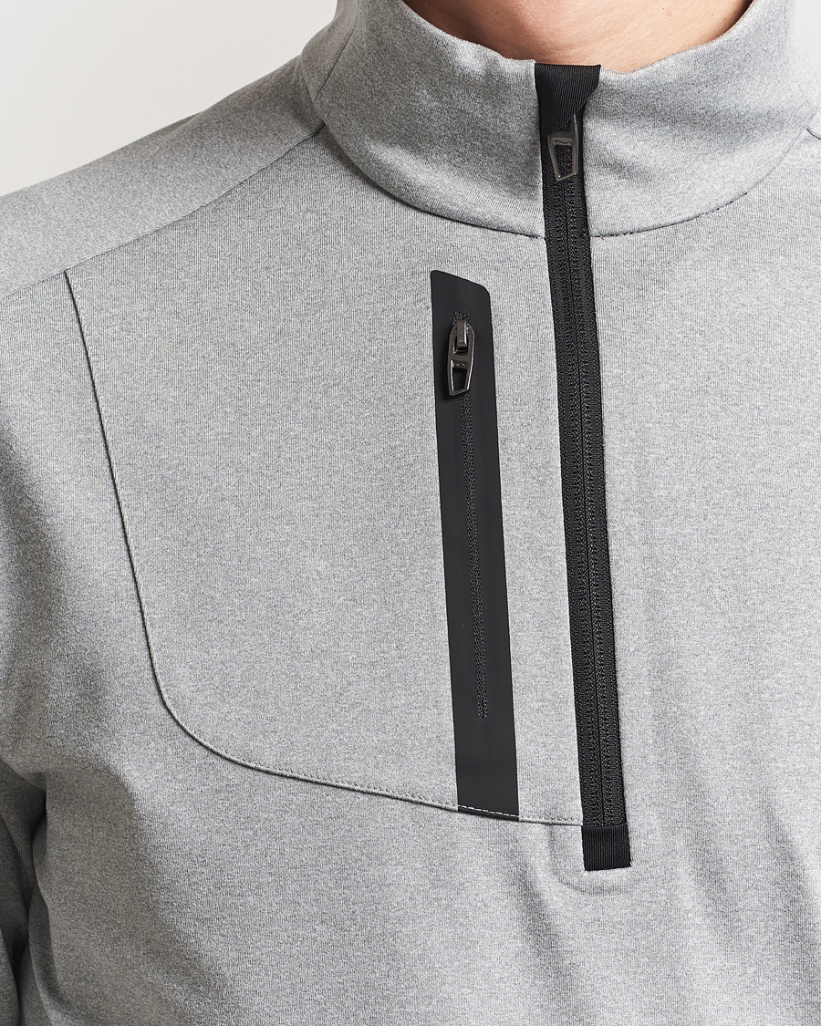 Mies | Golfvaatteet | RLX Ralph Lauren | Luxury Jersey Half Zip Andover Heather