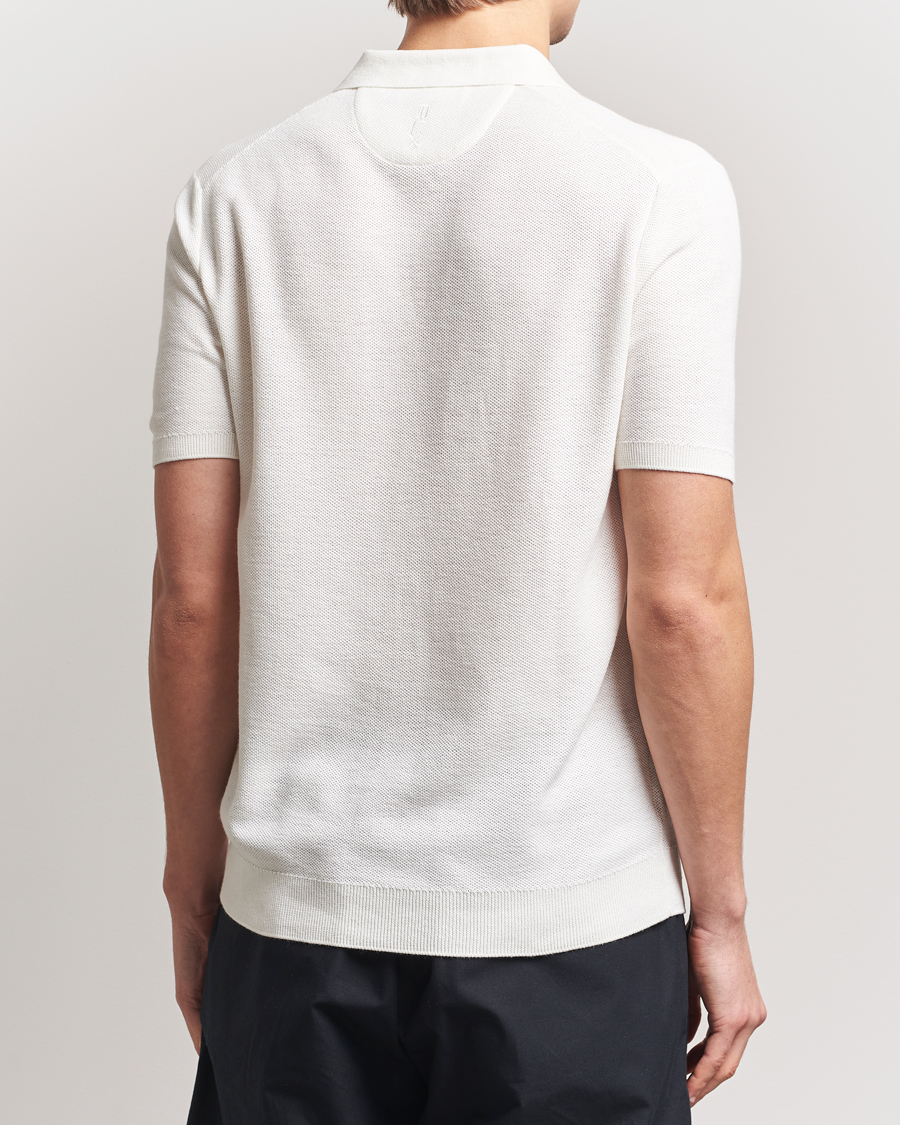 Mies | Puserot | RLX Ralph Lauren | Cotton Coolmax Pocket Polo White Splash