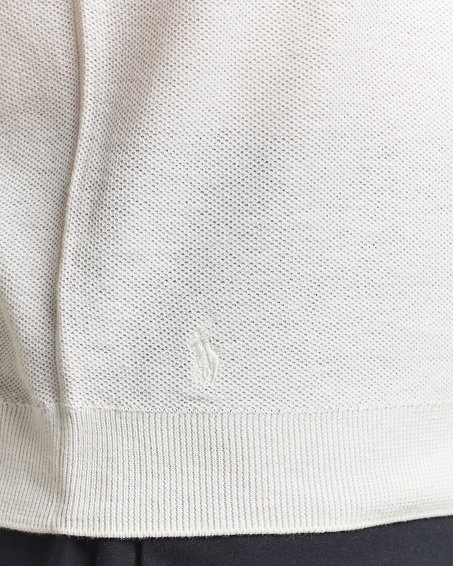 Mies | Puserot | RLX Ralph Lauren | Cotton Coolmax Pocket Polo White Splash