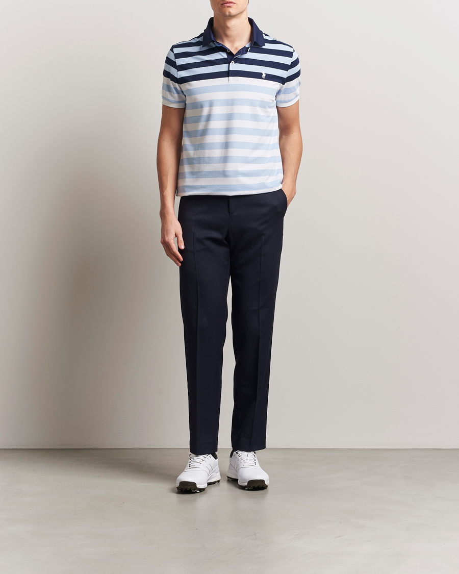 Mies | Pikeet | RLX Ralph Lauren | Performance Pique Office Blue Multi