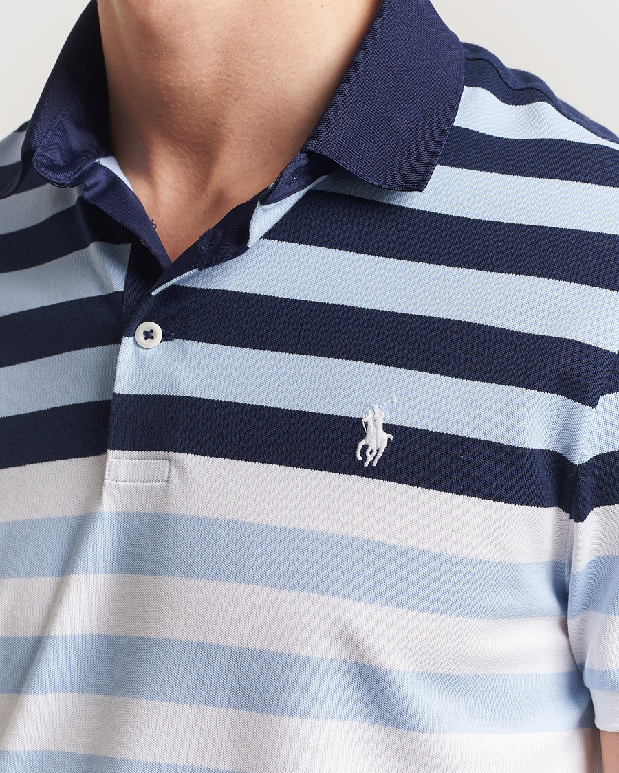 Mies | Pikeet | RLX Ralph Lauren | Performance Pique Office Blue Multi