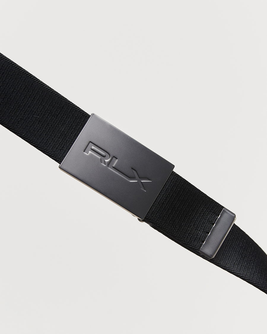 Mies | RLX Ralph Lauren Active Tech Belt Polo Black | RLX Ralph Lauren | Active Tech Belt Polo Black