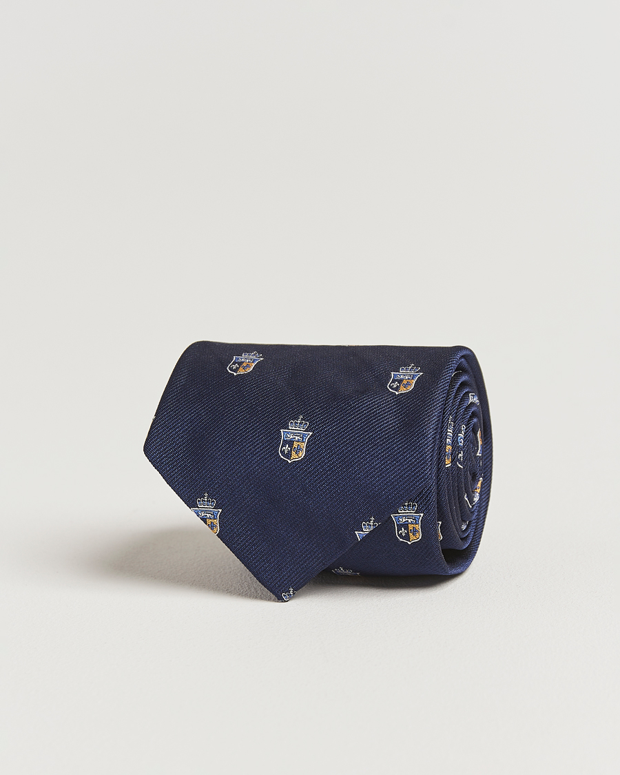 Mies | Polo Ralph Lauren Club Tie Navy | Polo Ralph Lauren | Club Tie Navy