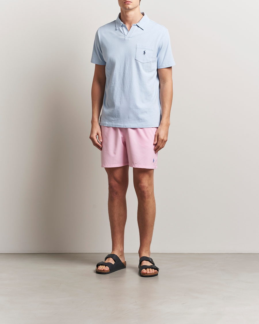 Mies | Uimahousut | Polo Ralph Lauren | Recycled Traveler Swimshorts Carmel Pink