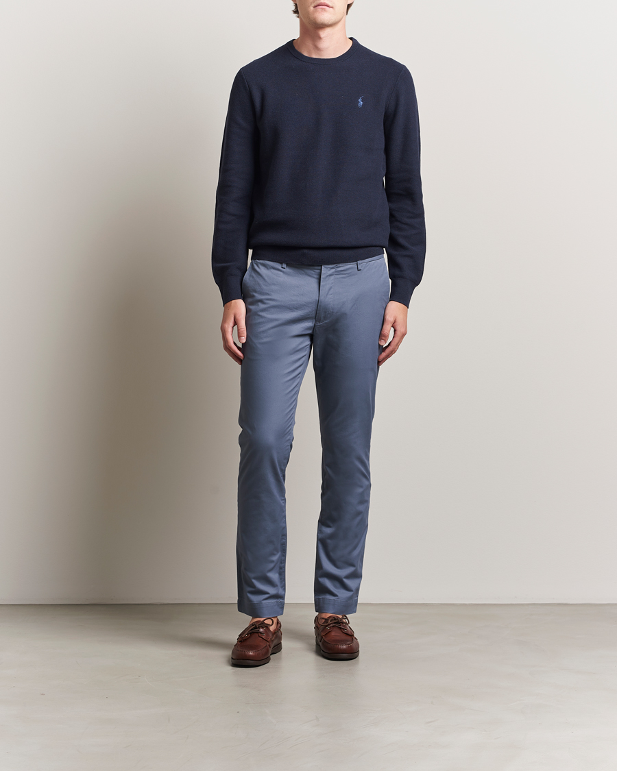 Mies | Housut | Polo Ralph Lauren | Slim Fit Stretch Chinos Bay Blue