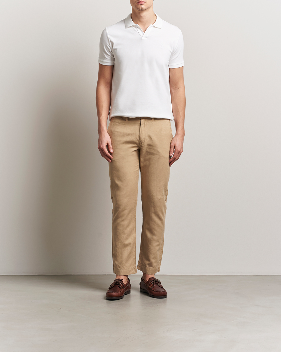 Mies | Housut | Polo Ralph Lauren | Cotton/Linen Bedford Chinos Coastal Beige
