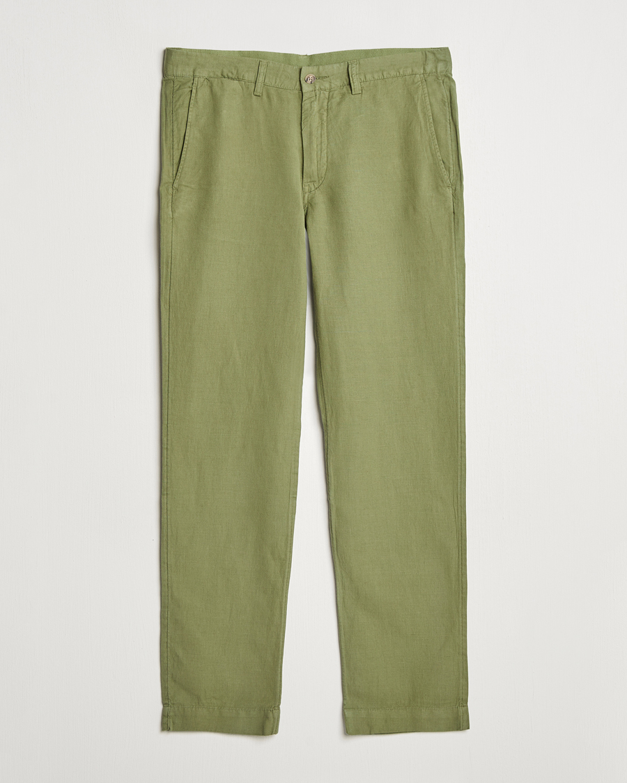 Mies | Housut | Polo Ralph Lauren | Cotton/Linen Bedford Chinos Tree Green