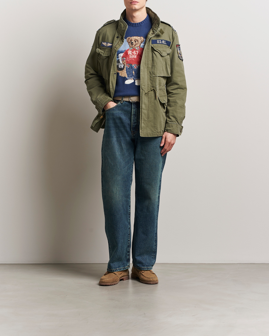 Mies | Takit | Polo Ralph Lauren | Herringbone Field Jacket Olive Mountain