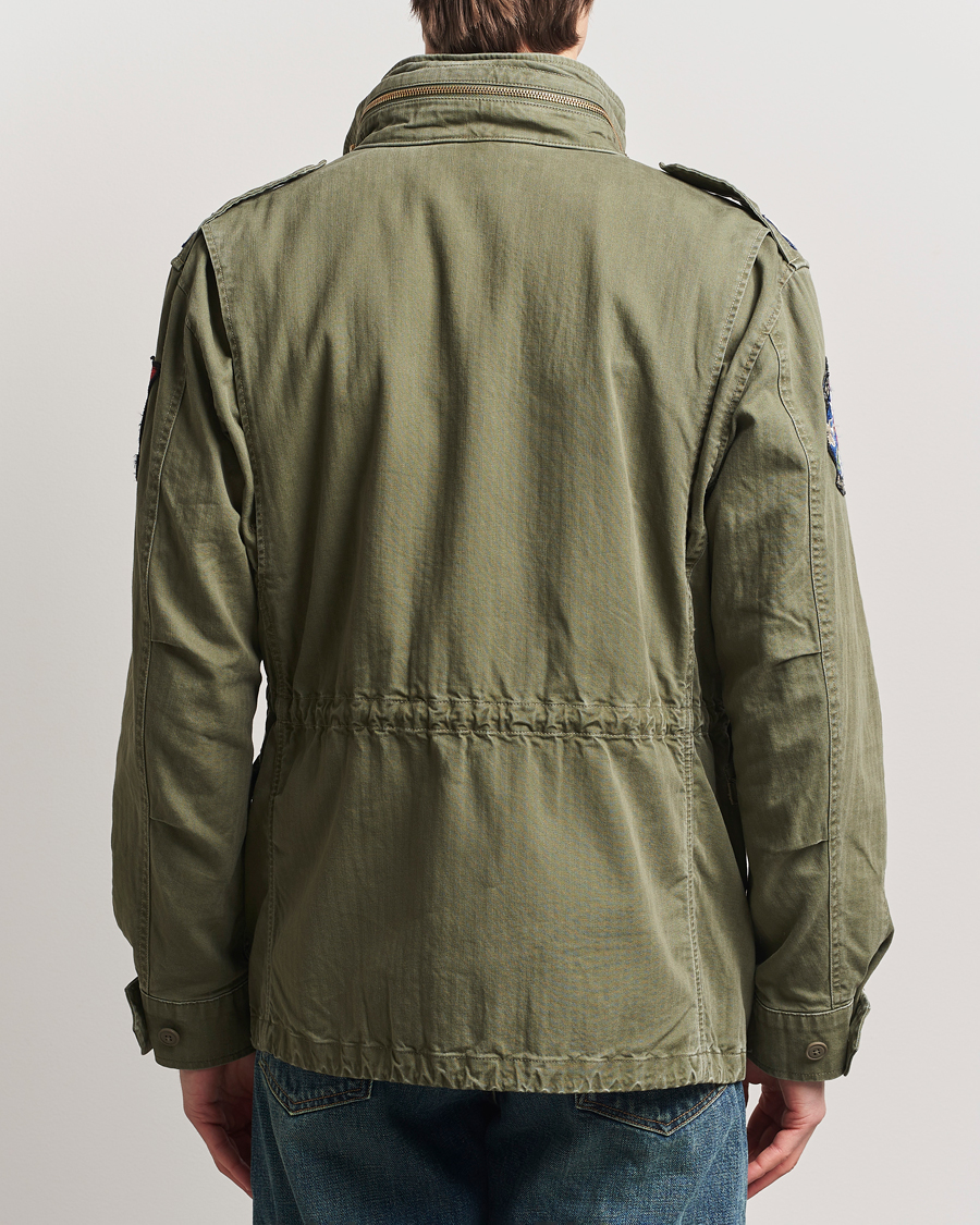 Mies | Takit | Polo Ralph Lauren | Herringbone Field Jacket Olive Mountain