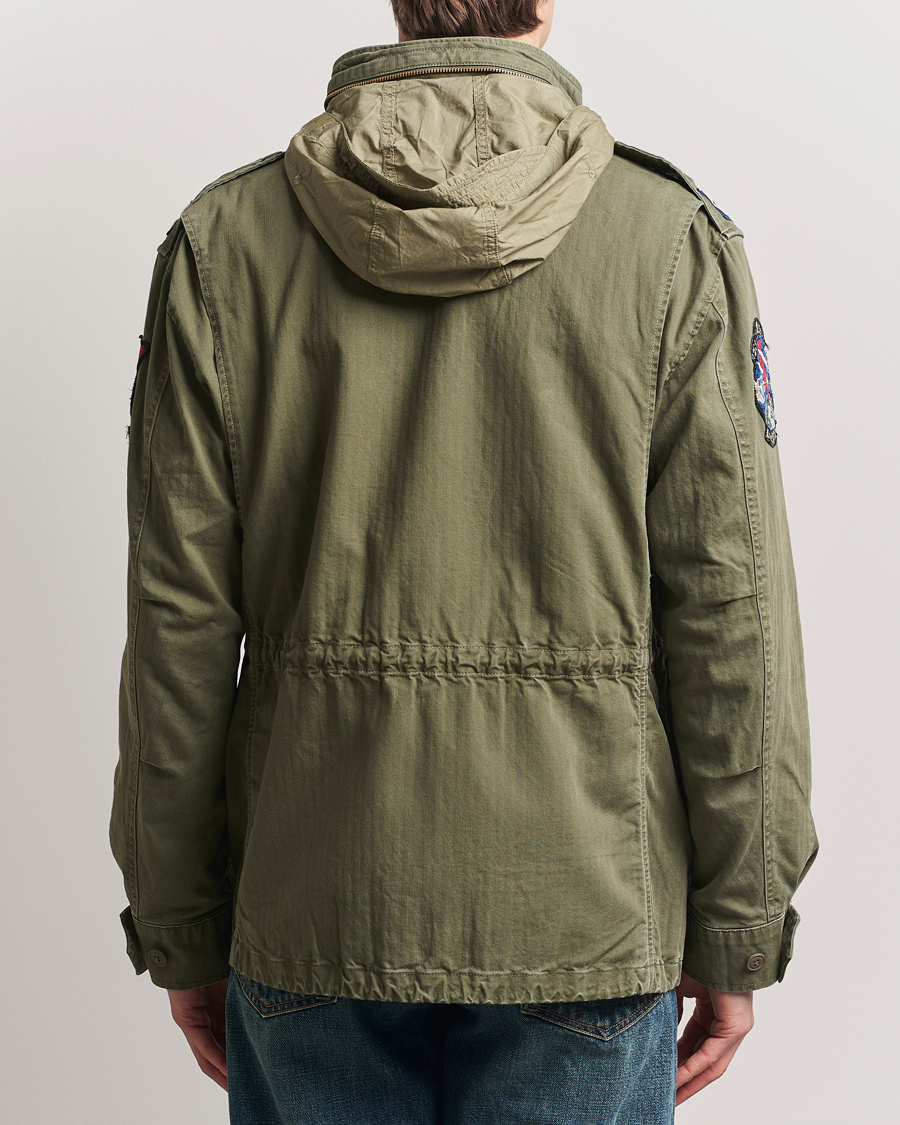Mies | Takit | Polo Ralph Lauren | Herringbone Field Jacket Olive Mountain