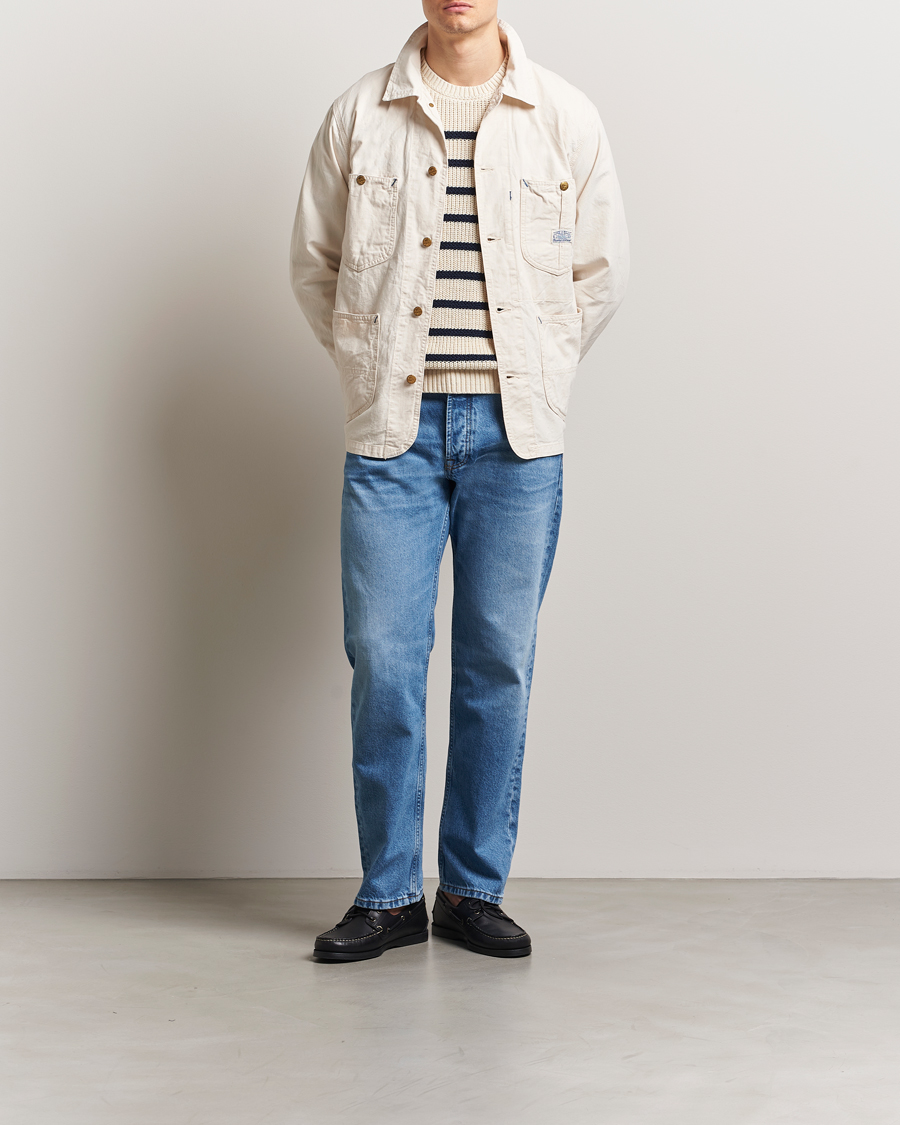Mies | Takit | Polo Ralph Lauren | Unlined Drill Twill Shirt Jacket Barlows White