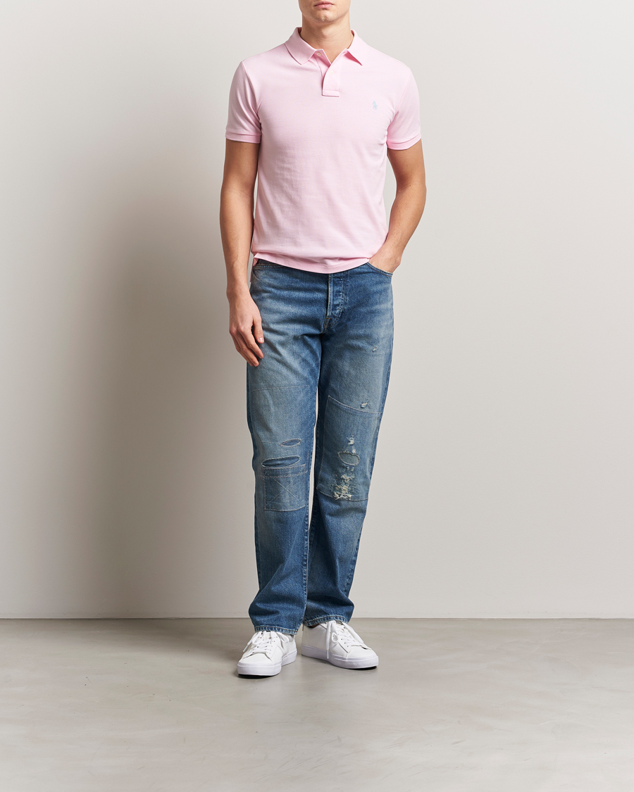 Mies | Pikeet | Polo Ralph Lauren | Slim Fit Polo Bath Pink