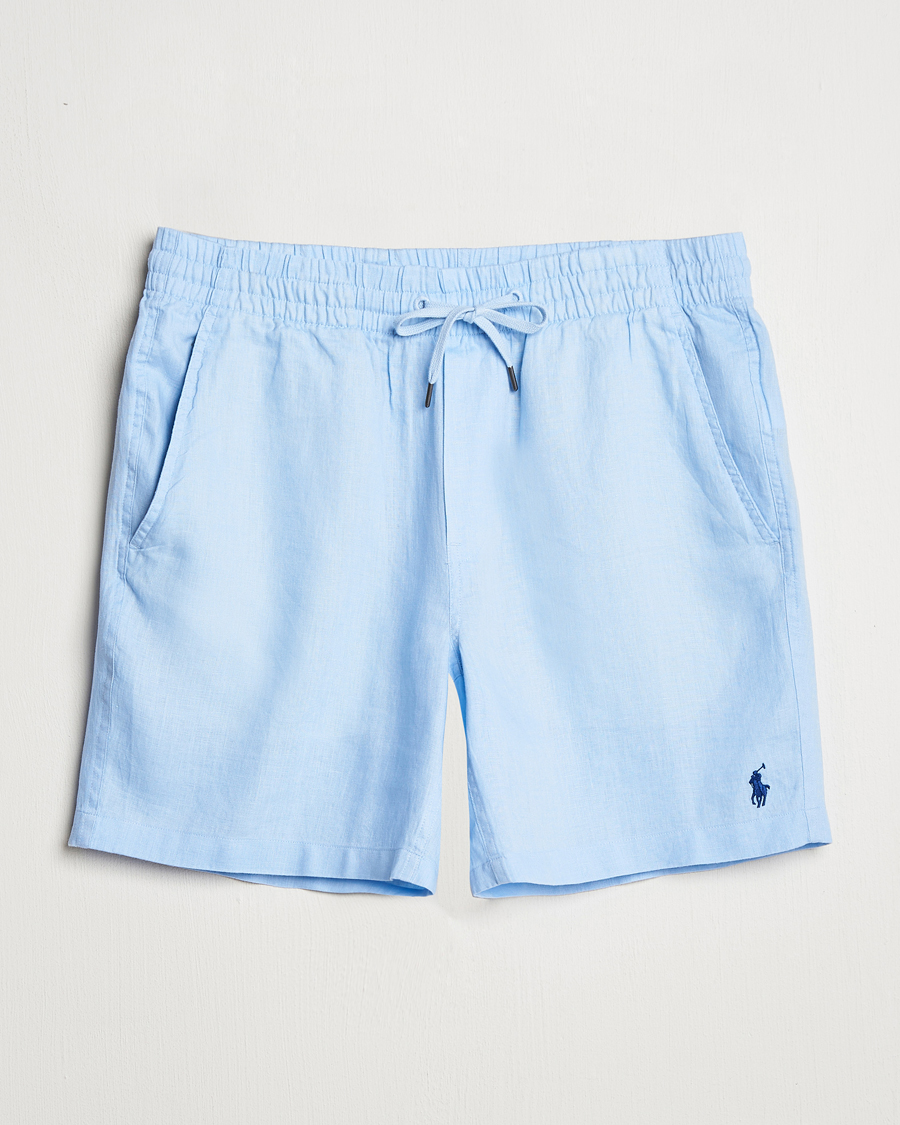 Mies | Shortsit | Polo Ralph Lauren | Prepster Drawstring Linen Shorts Office Blue