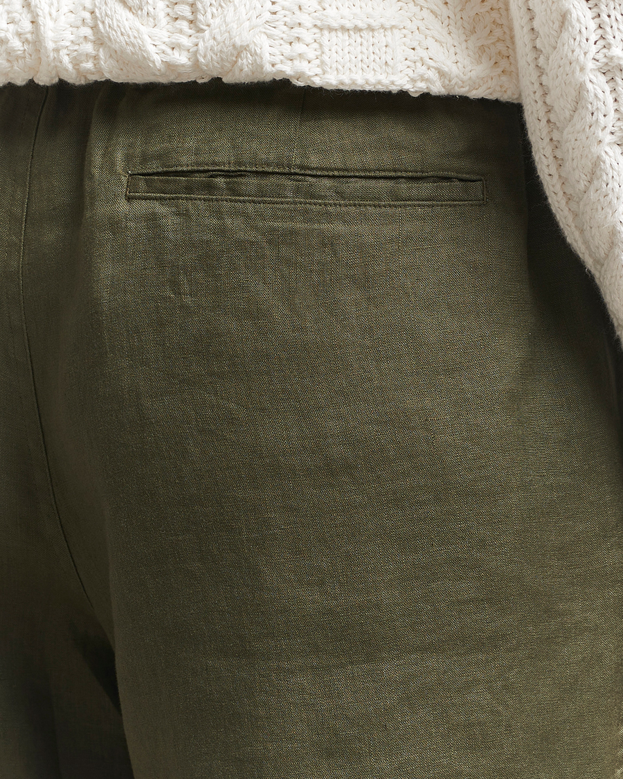 Mies | Shortsit | Polo Ralph Lauren | Prepster Drawstring Linen Shorts New Olive
