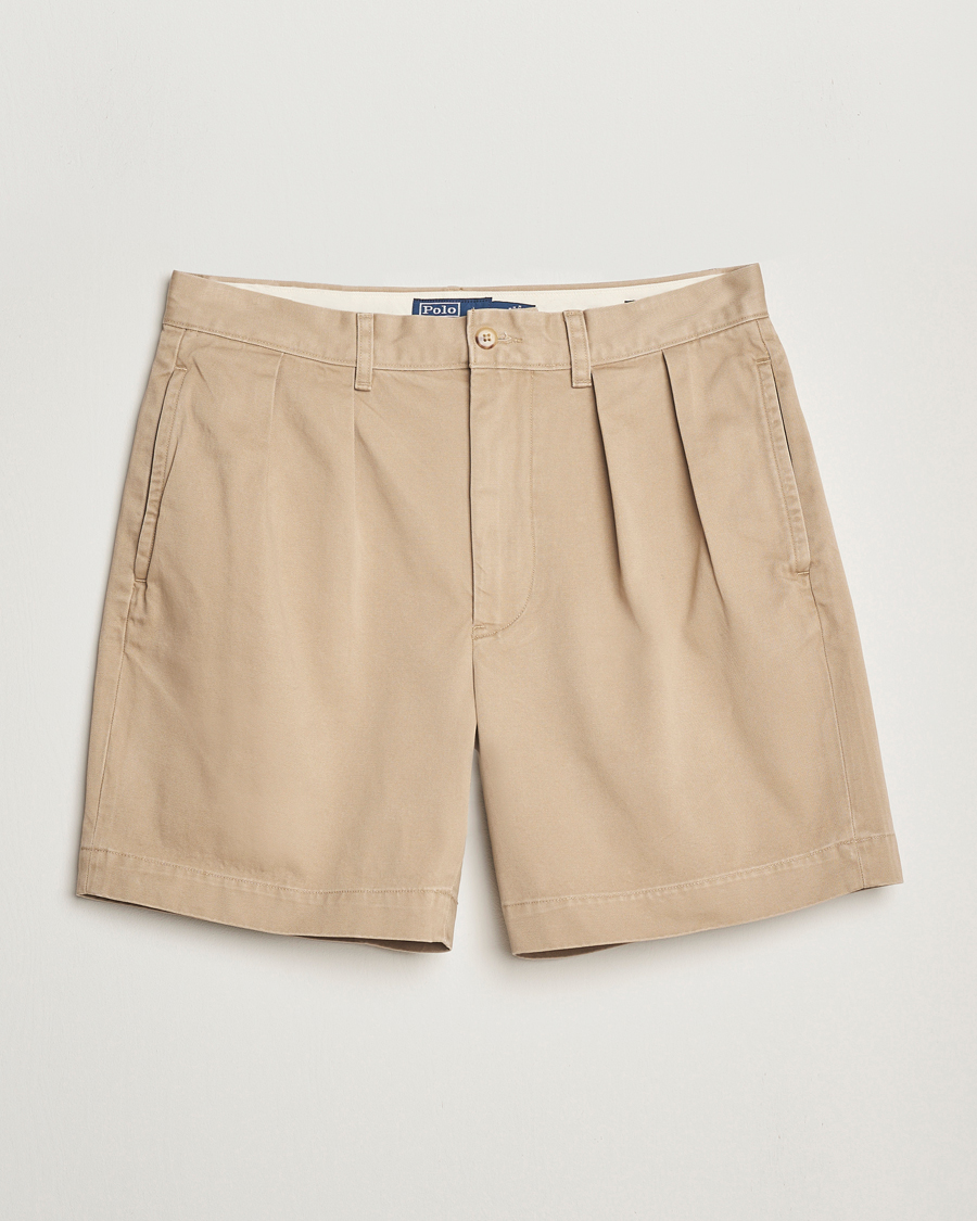 Mies | Shortsit | Polo Ralph Lauren | Cormac Pleated Shorts RL Khaki