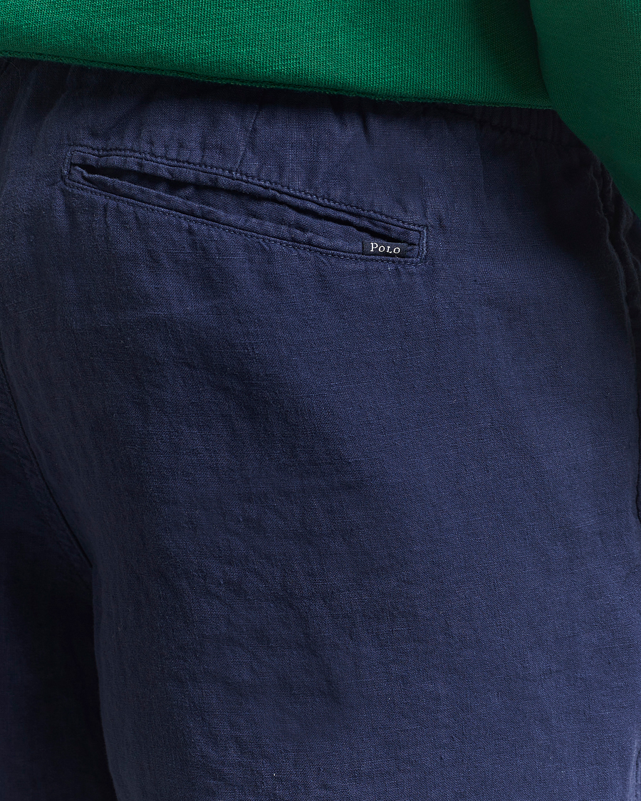 Mies | Shortsit | Polo Ralph Lauren | Prepster Linen Shorts Newport Navy