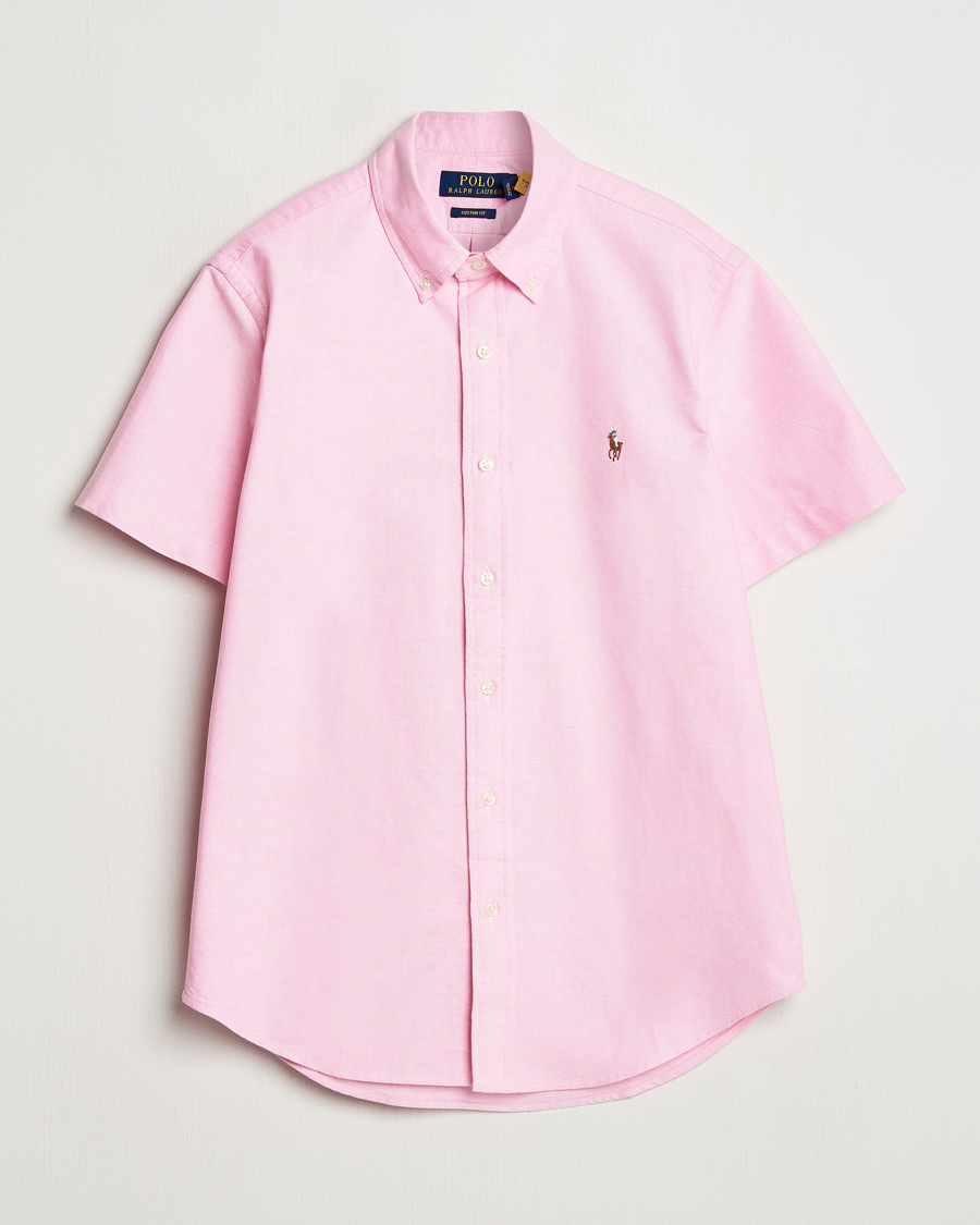 Mies | Kauluspaidat | Polo Ralph Lauren | Short Sleeve Oxford Shirt New Rose