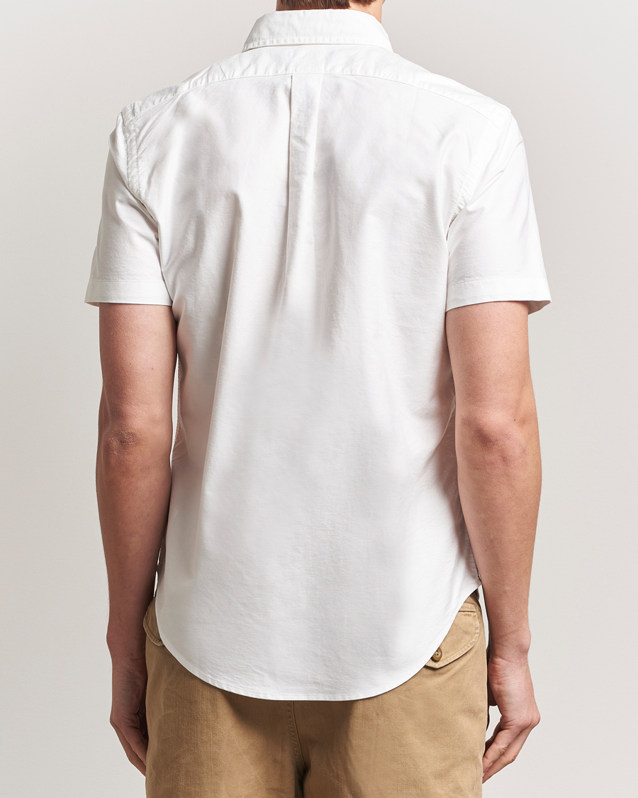Mies | Kauluspaidat | Polo Ralph Lauren | Short Sleeve Oxford Shirt White