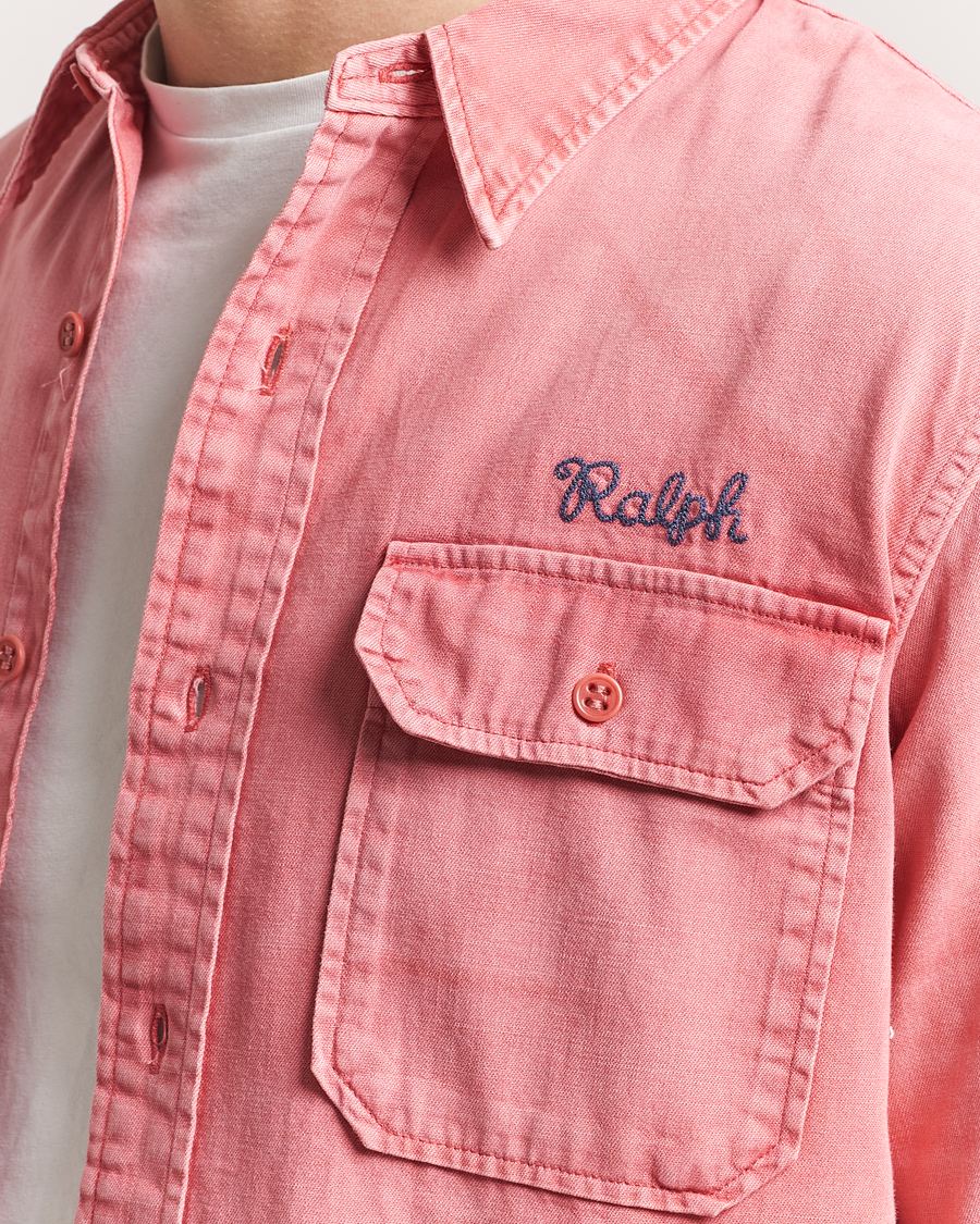 Mies | Kauluspaidat | Polo Ralph Lauren | Garment Dyed Overshirt Nantucket Red
