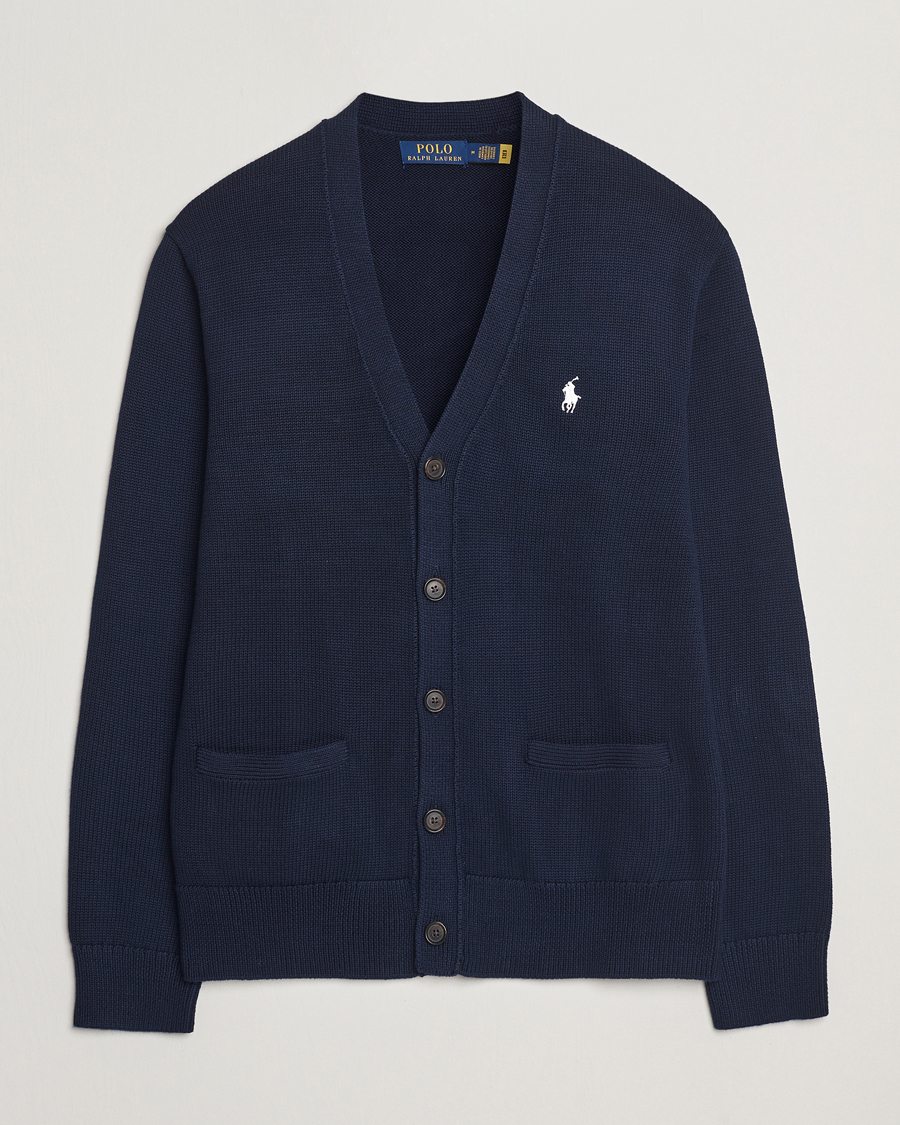 Mies | Puserot | Polo Ralph Lauren | Cotton Cardigan Hunter Navy