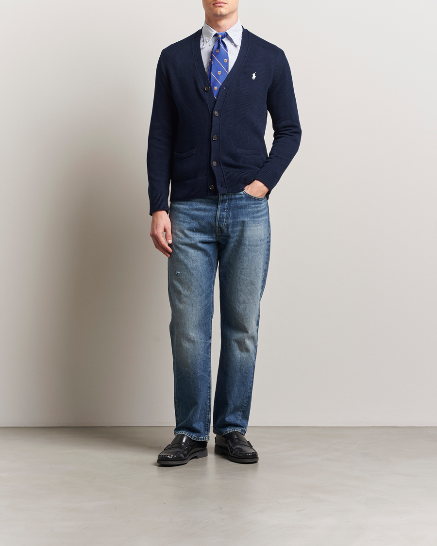 Mies | Puserot | Polo Ralph Lauren | Cotton Cardigan Hunter Navy