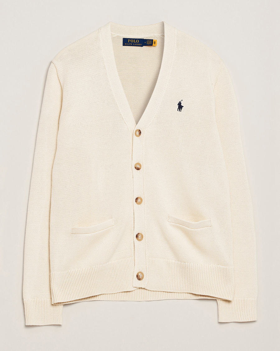 Mies | Puserot | Polo Ralph Lauren | Cotton Cardigan Andover Cream
