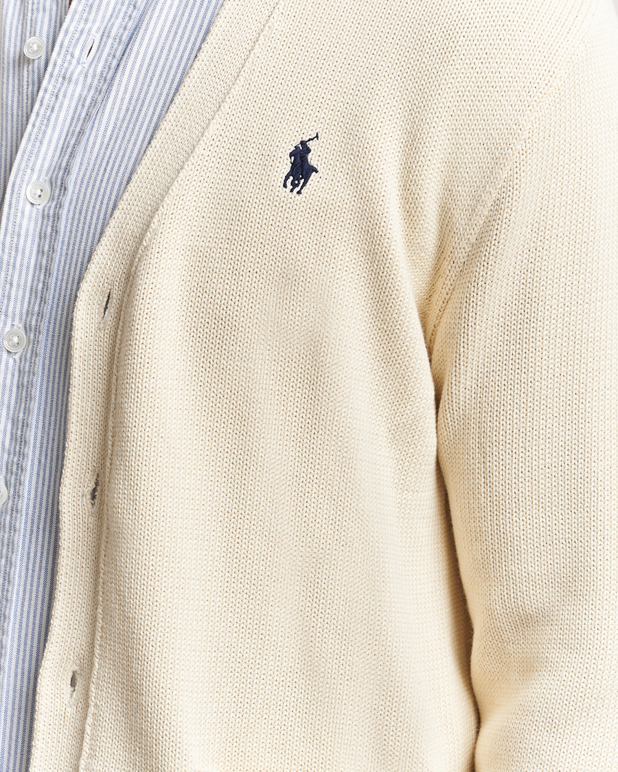 Mies | Puserot | Polo Ralph Lauren | Cotton Cardigan Andover Cream