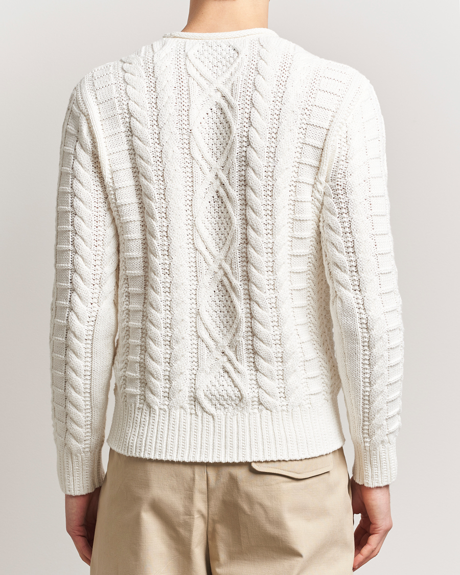 Mies | Puserot | Polo Ralph Lauren | Cotton Pullover Deckwash White