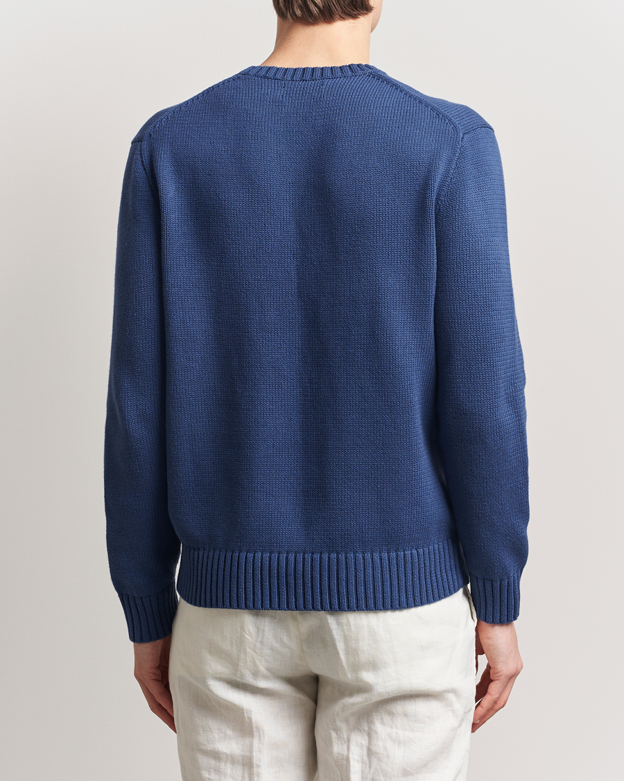 Mies | Puserot | Polo Ralph Lauren | Bear Knitted Sweater Light Navy