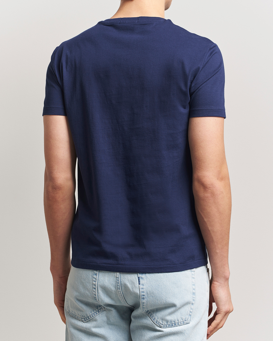 Mies | T-paidat | Polo Ralph Lauren | Denim Bear Crew Neck T-Shirt Newport Navy