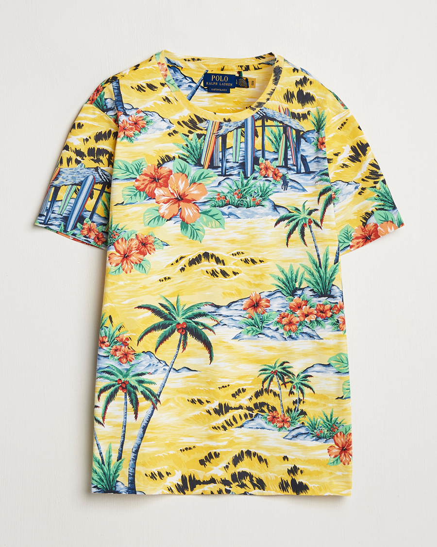 Mies | T-paidat | Polo Ralph Lauren | Custom Slim Fit Striped T-Shirt Surf Shack