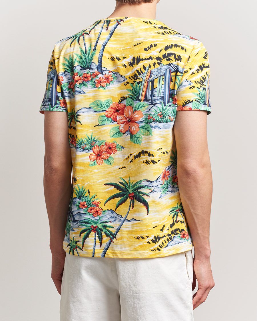 Mies | T-paidat | Polo Ralph Lauren | Custom Slim Fit Striped T-Shirt Surf Shack