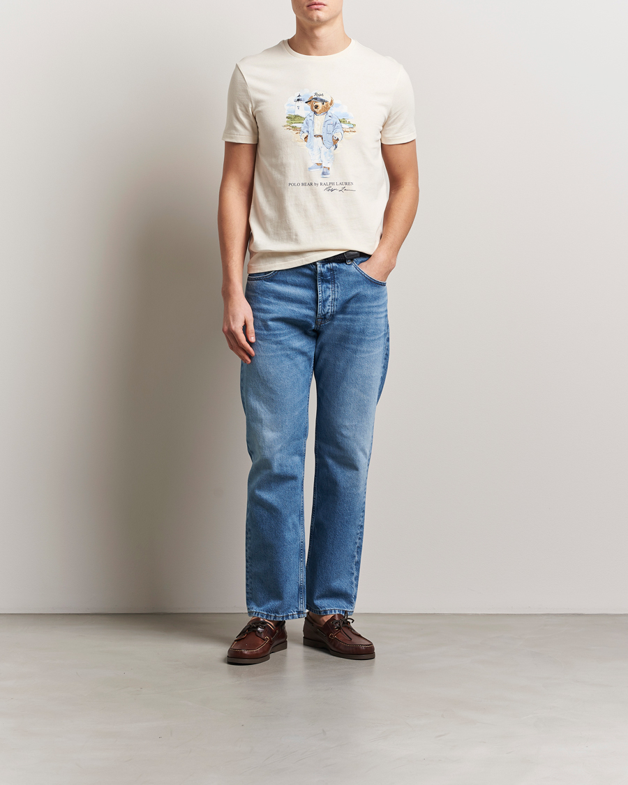 Mies | T-paidat | Polo Ralph Lauren | Printed Bear T-Shirt Nevis