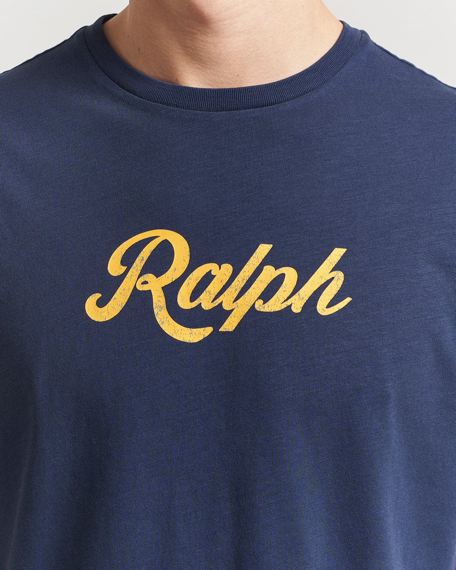 Mies | T-paidat | Polo Ralph Lauren | Printed Ralph T-Shirt Navy